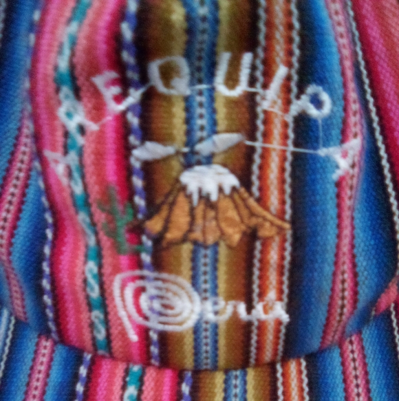 Peruvian Multicolor Striped Men's Hat - Picture 6 of 14